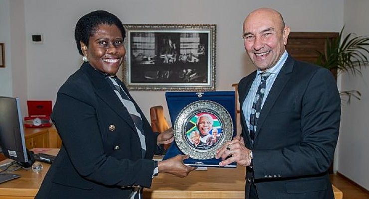 Başkan Soyer Güney Afrika Büyükelçisi’ni ağırladı