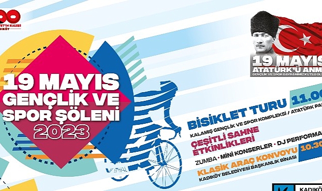 19 Mayıs Coşkusu Bu Yıl da Kadıköy'de Yaşanacak